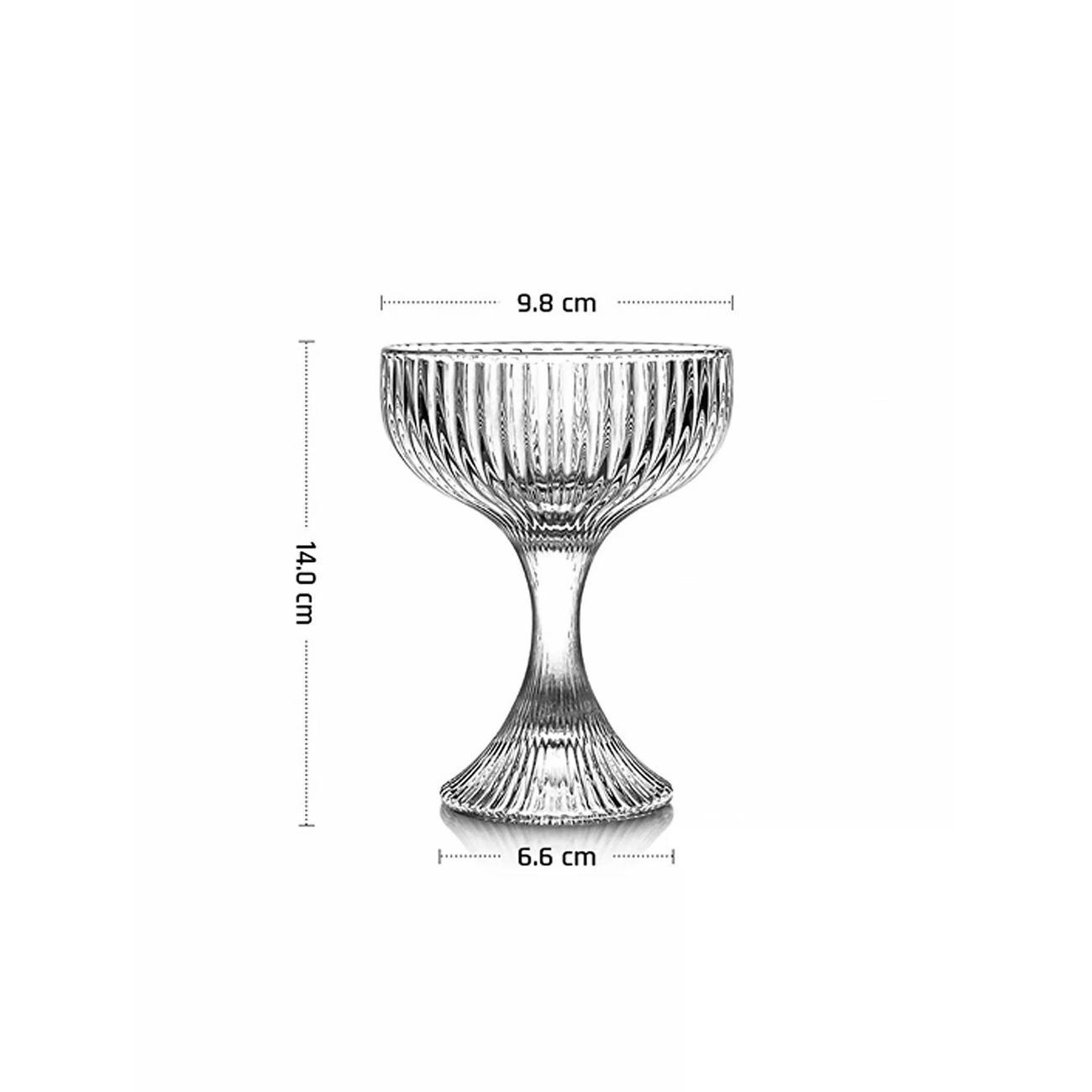 Креманка MGline Kinetic 220 мл, 6 шт. фото