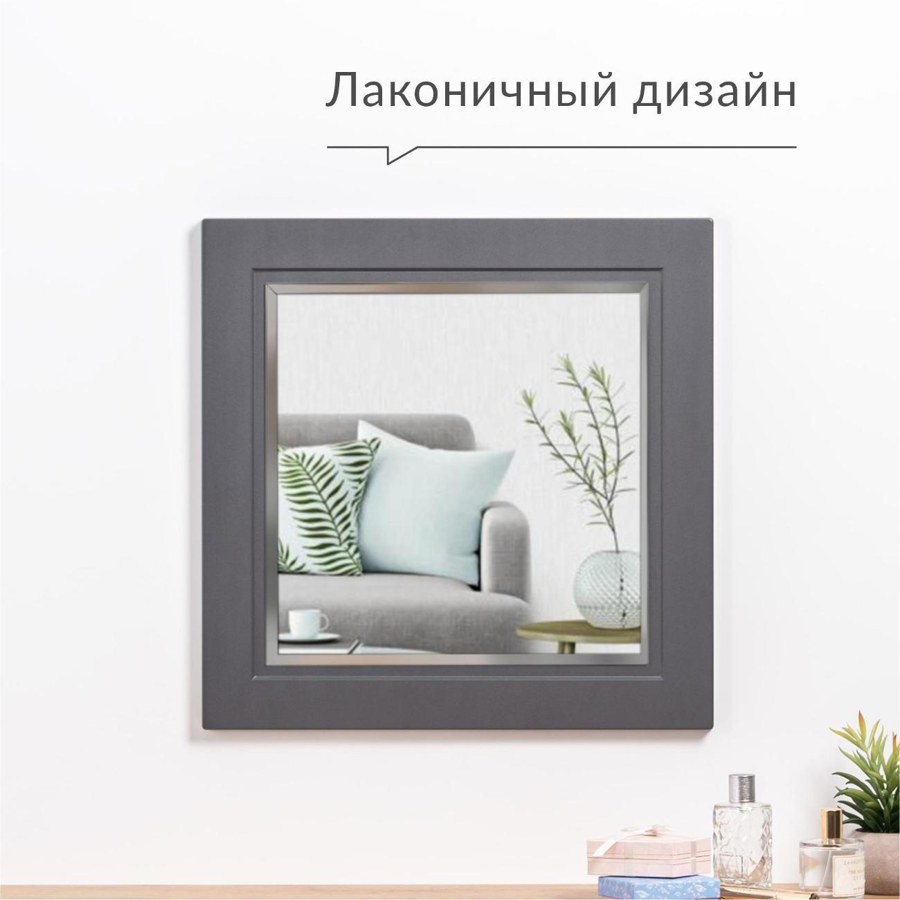 Зеркало Logium Марсель 17.08 графит