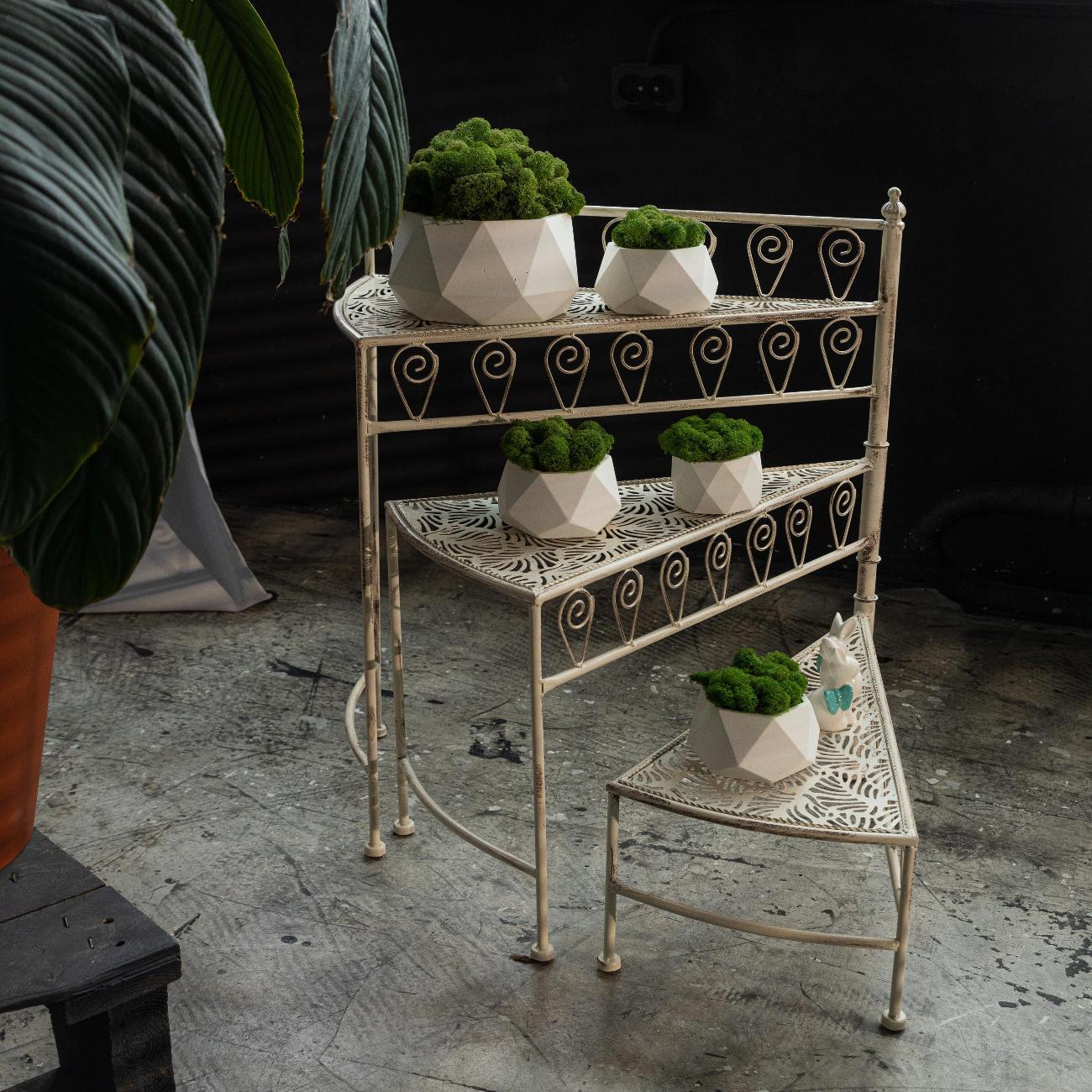 Подставка декоративная ВВА Прованс белая