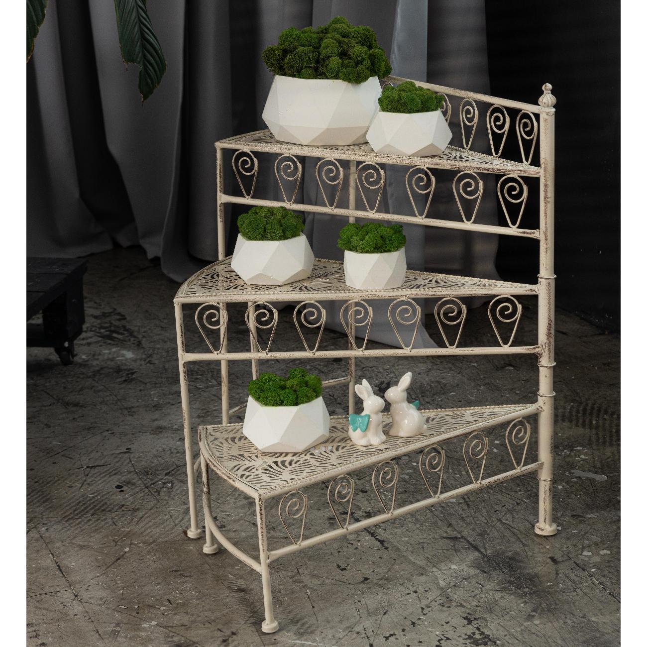 Подставка декоративная ВВА Прованс белая