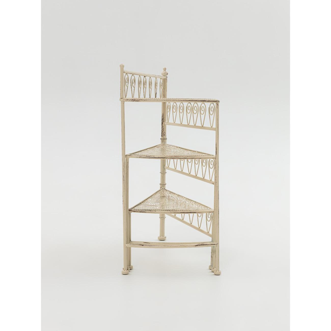 Подставка декоративная ВВА Прованс белая