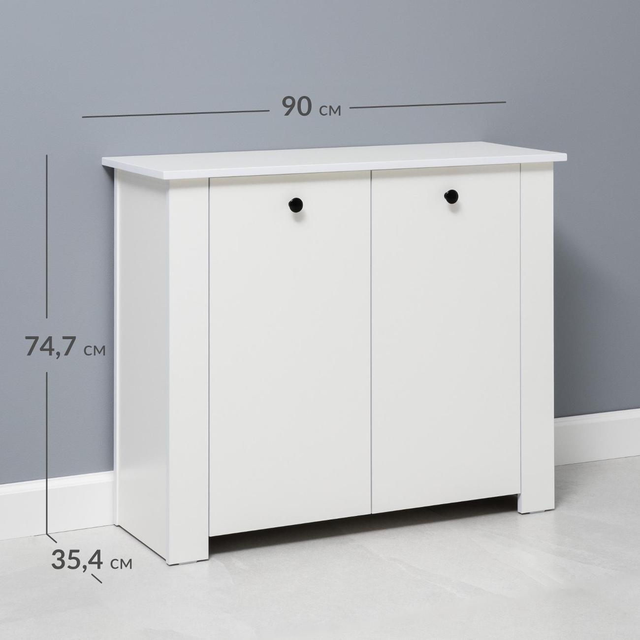 Комод Logium Марсель 13.320.03, Белый шагрень