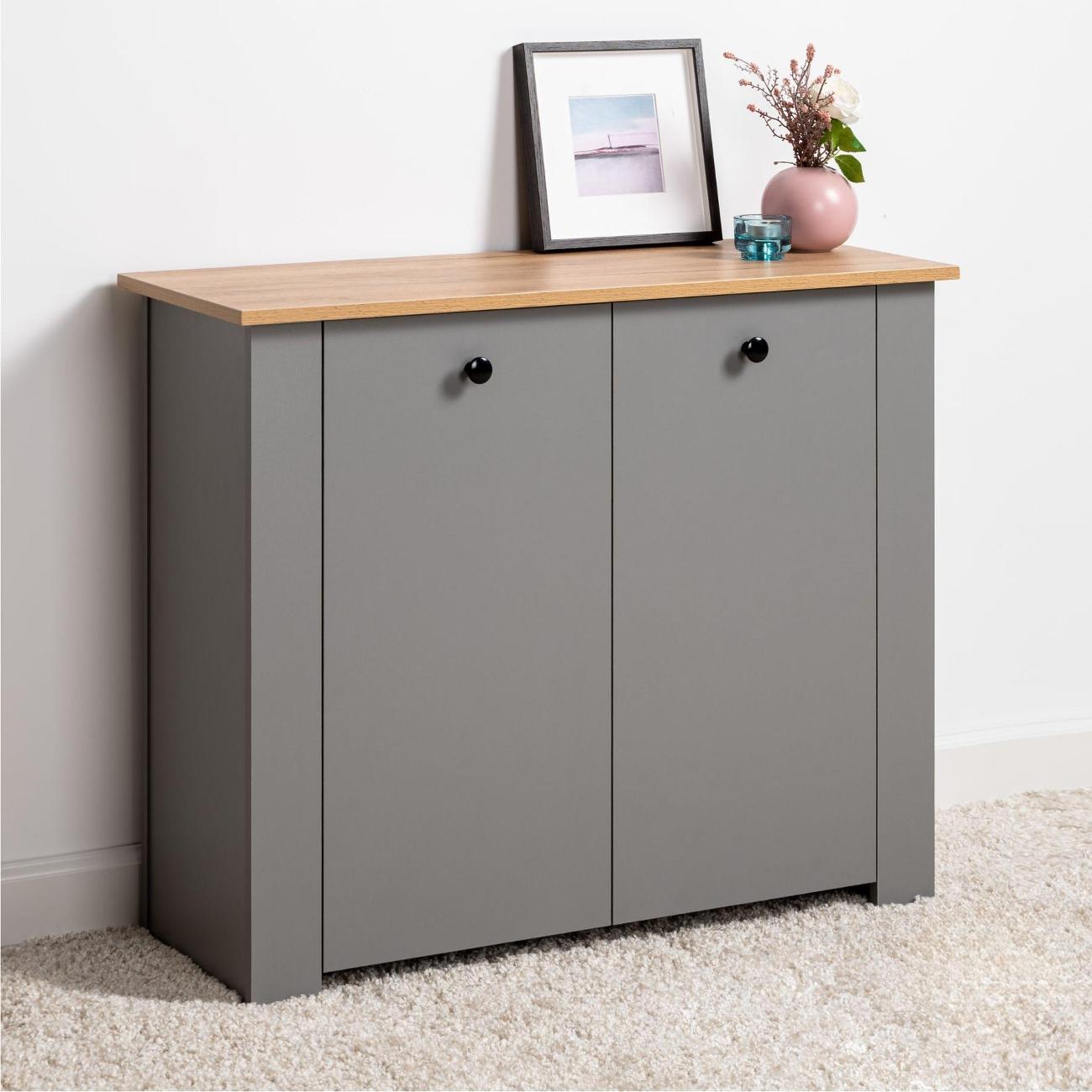 Комод Logium Марсель 13.320.03, Серый Шифер, Дуб Золотой CRAFT