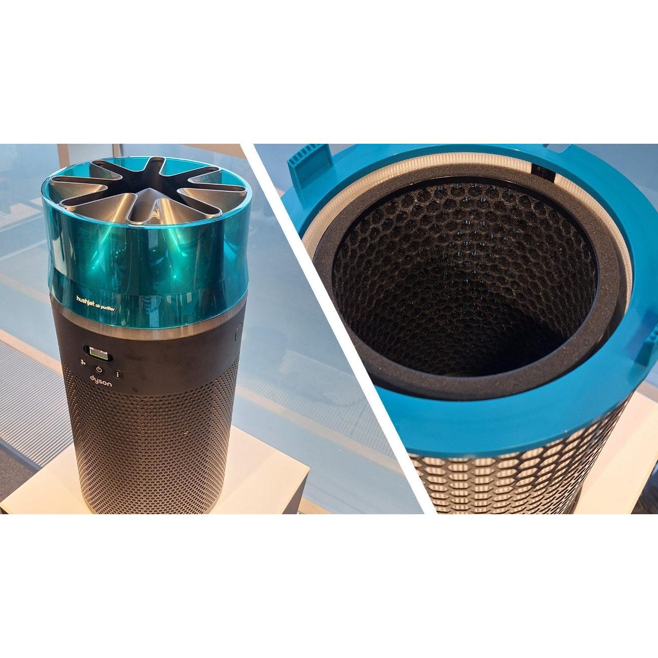 Воздухоочиститель Dyson Hushjet HJ10 White Silver