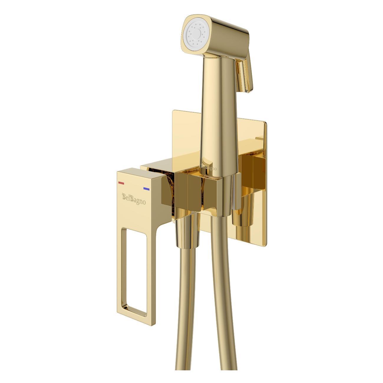Гигиенический душ BelBagno LUC-HGN-ORO фото