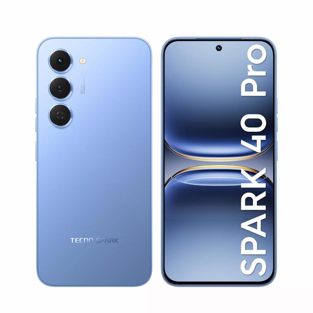 Смартфон Tecno Spark 40 Pro 8/256GB синий