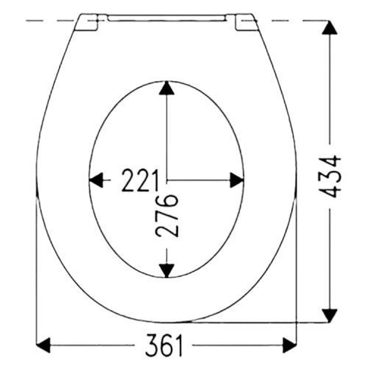 Ершик для унитаза Haro Малибу (530750/531822)
