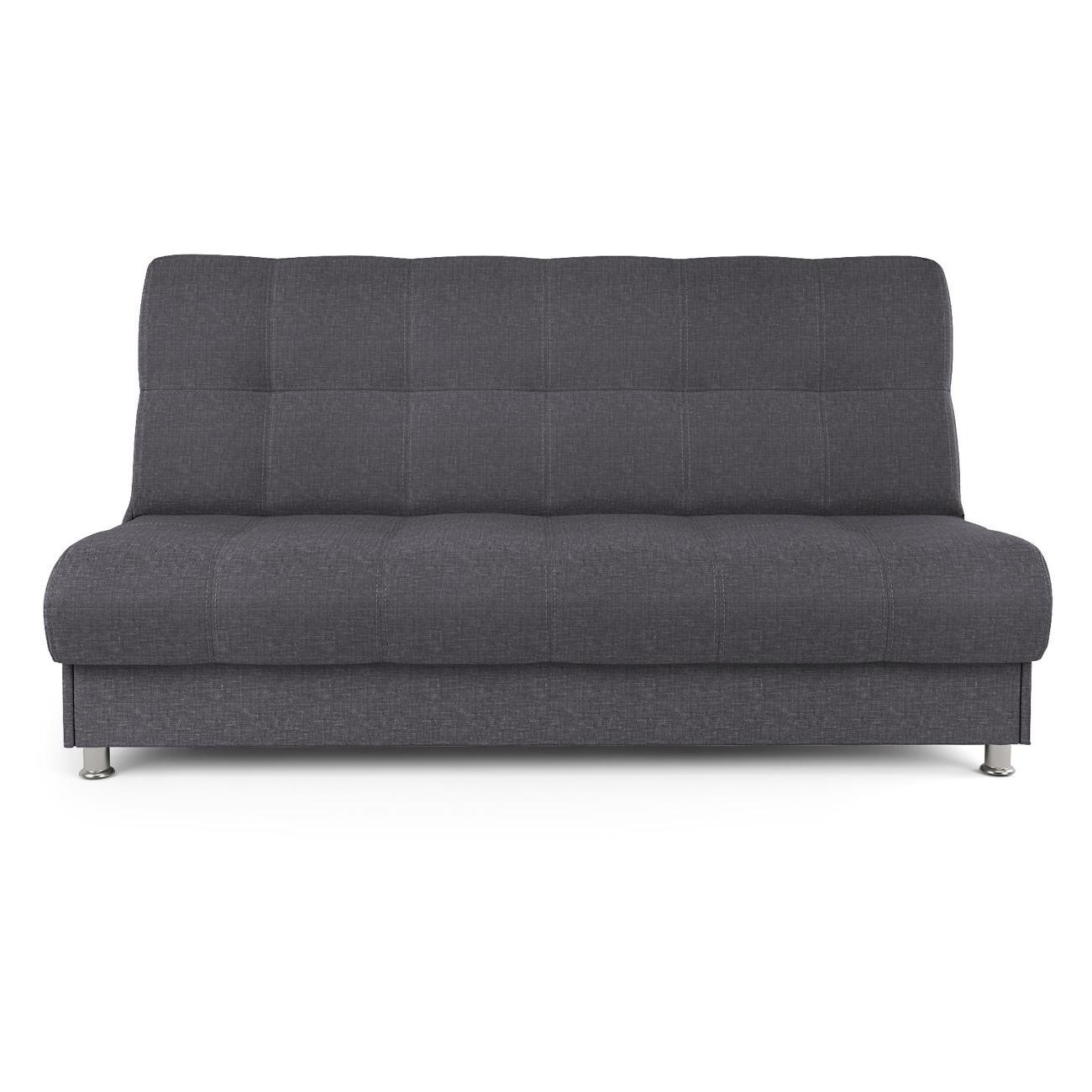 Диван Шарм-Дизайн книжка Гамма БП раскладной рогожка серый