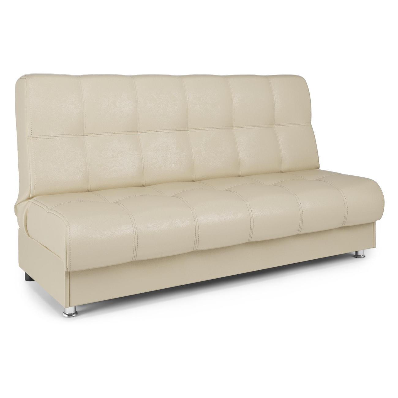 Диван Шарм-Дизайн книжка Гамма БП раскладной экокожа бежевый