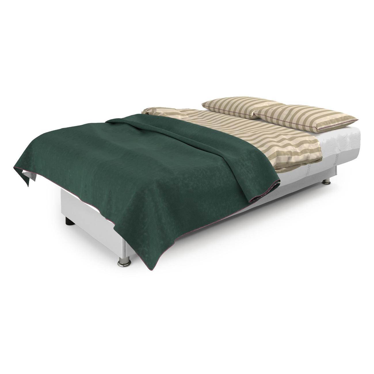 Диван Шарм-Дизайн книжка Гамма БП раскладной экокожа белый