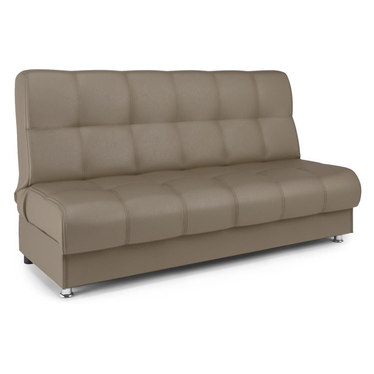 Диван Шарм-Дизайн книжка Гамма БП раскладной экокожа капучино