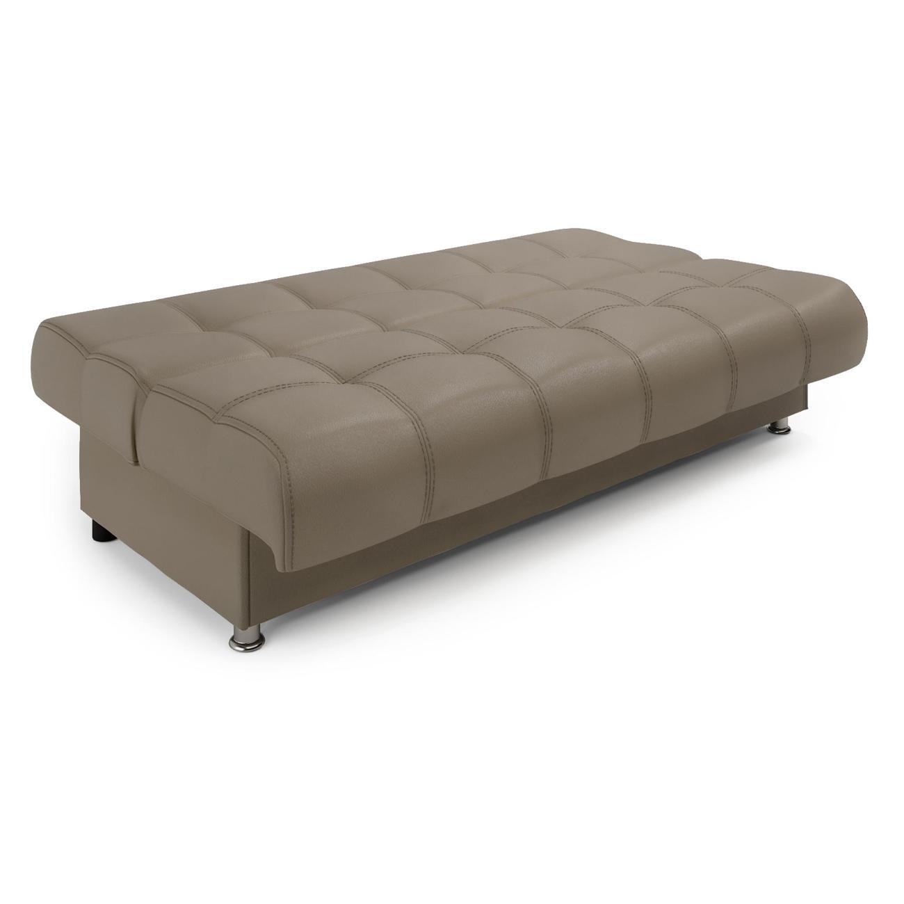 Диван Шарм-Дизайн книжка Гамма БП раскладной экокожа капучино