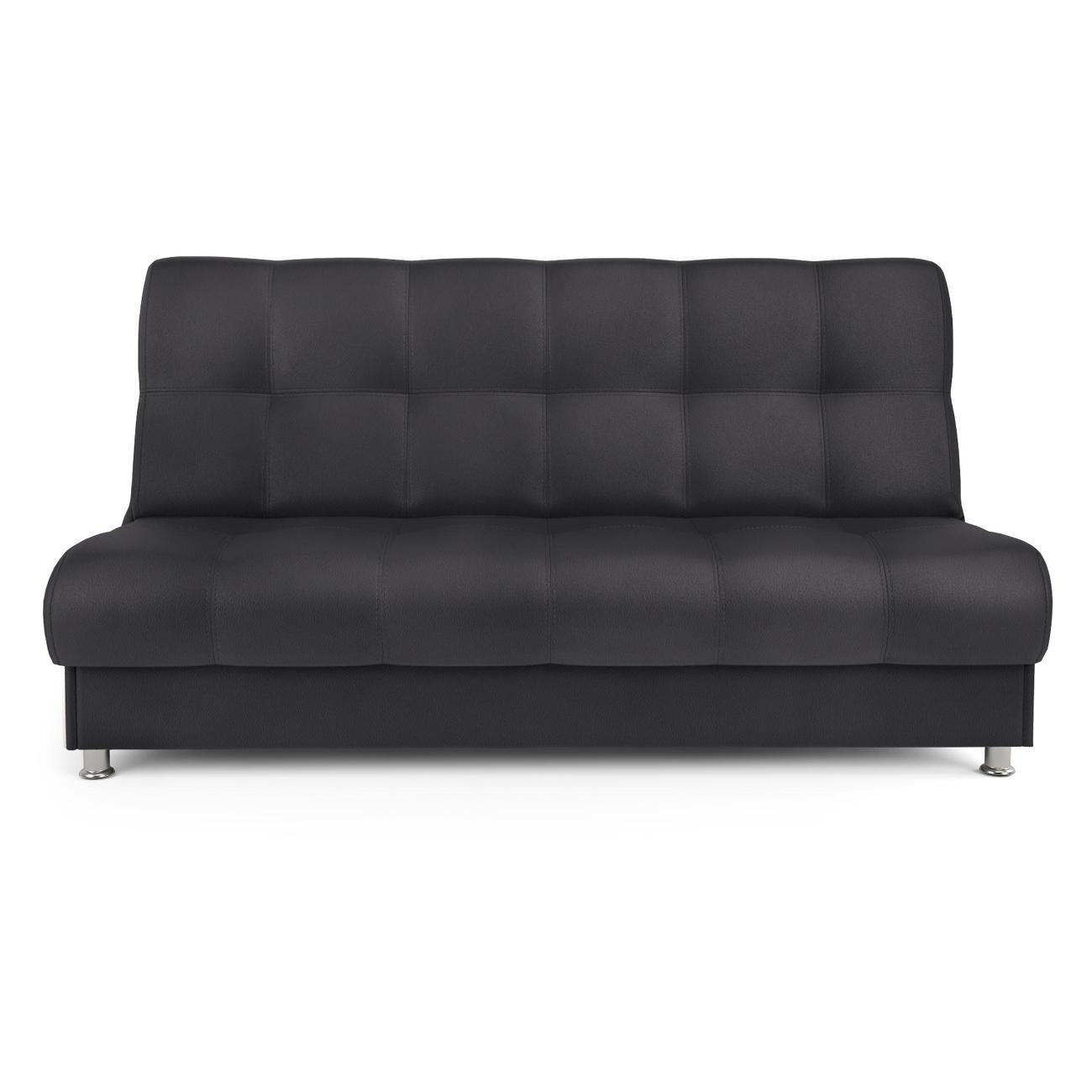 Диван Шарм-Дизайн книжка Гамма БП раскладной экокожа черный