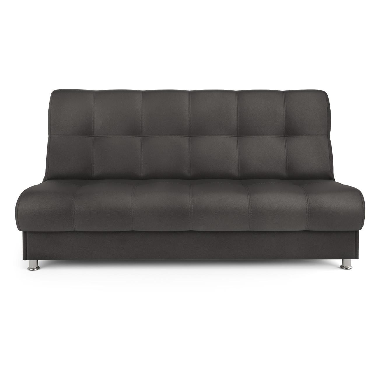 Диван Шарм-Дизайн книжка Гамма БП раскладной экокожа шоколад