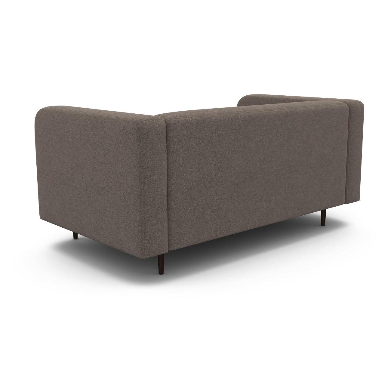 Диван Шарм-Дизайн офисный Акцент, прямой серый велюр