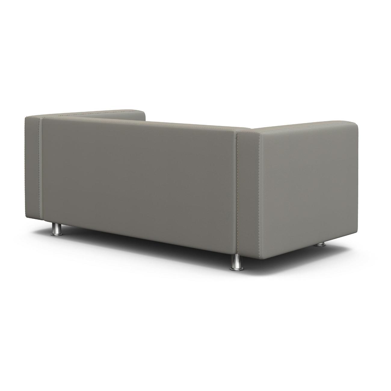 Диван Шарм-Дизайн офисный Бит, прямой экокожа светло-серый