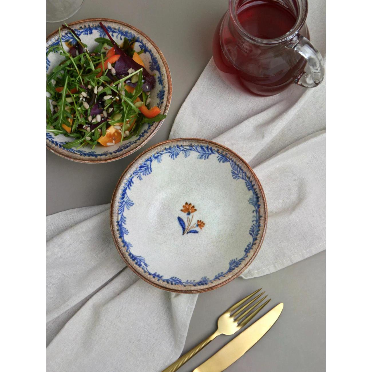 Набор салатников BONNA Retro Floral 400 мл, 2 шт.