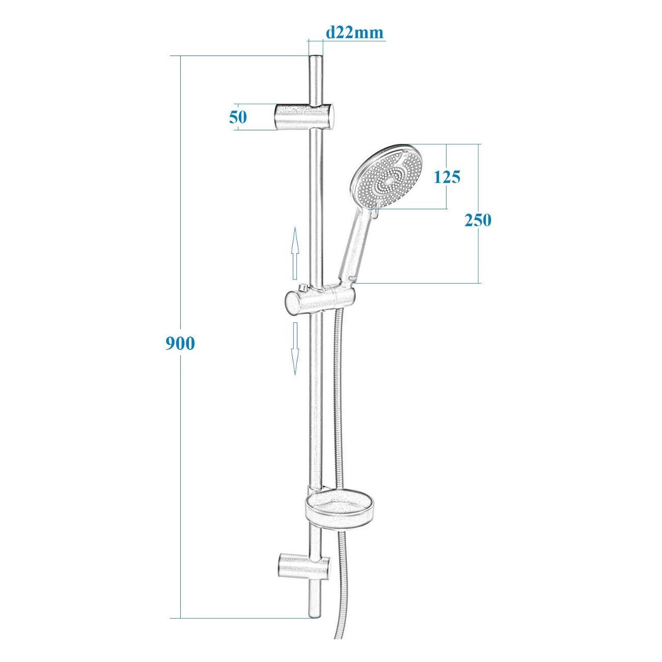 Душевая система BOND B04-8788