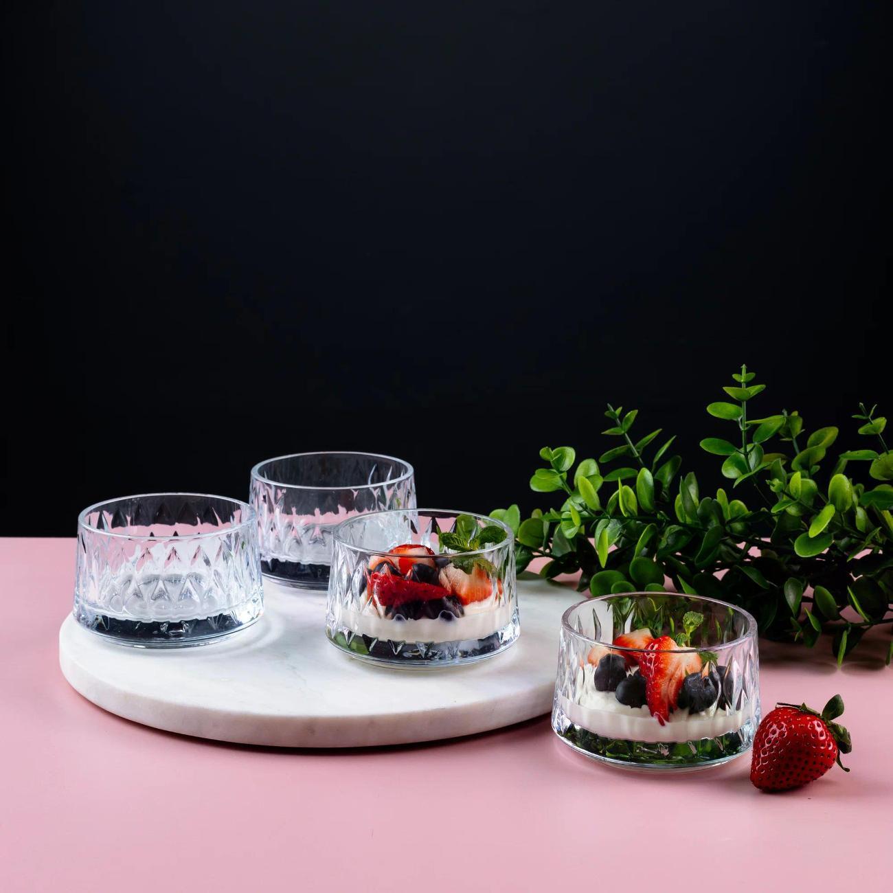 Креманка Pasabahce Leafy 240 мл, 4 шт.