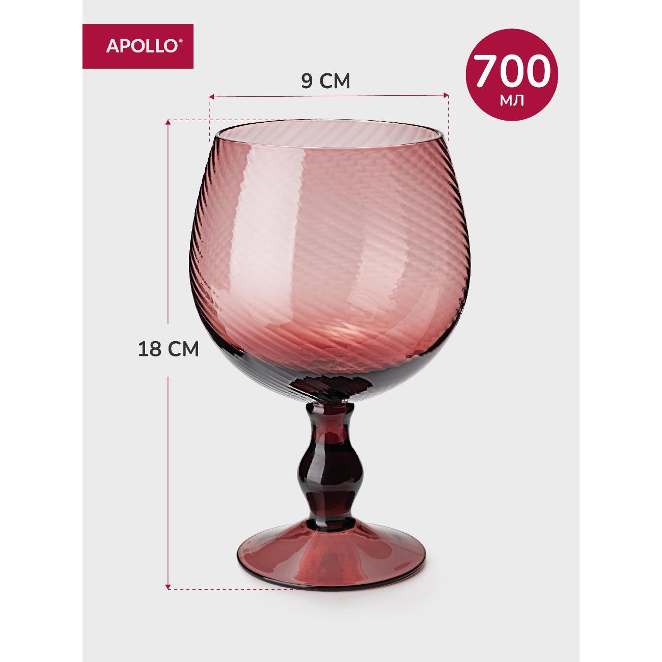 Набор бокалов Apollo 700 мл, 2 предмета