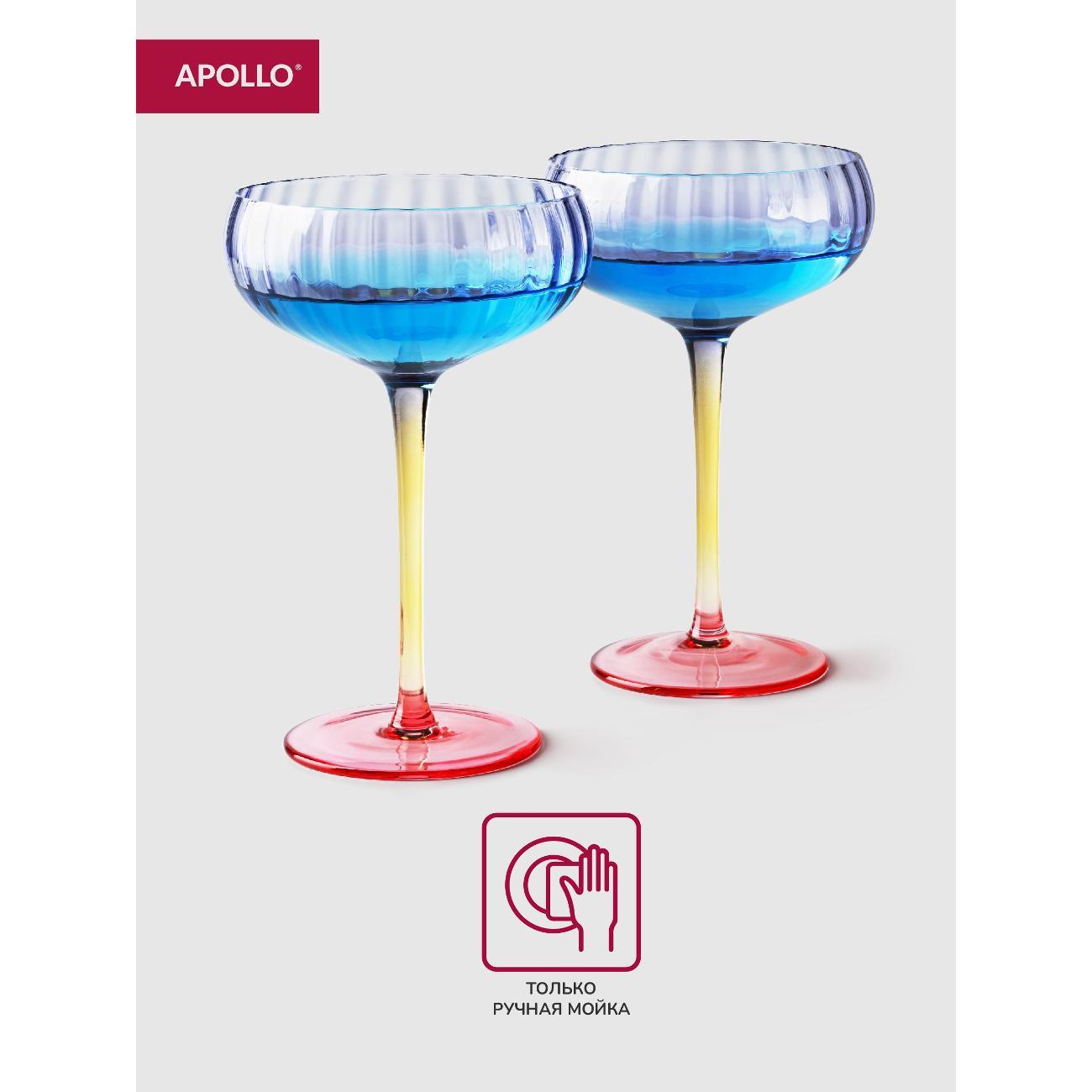 Набор бокалов Apollo 220 мл, 2 предмета