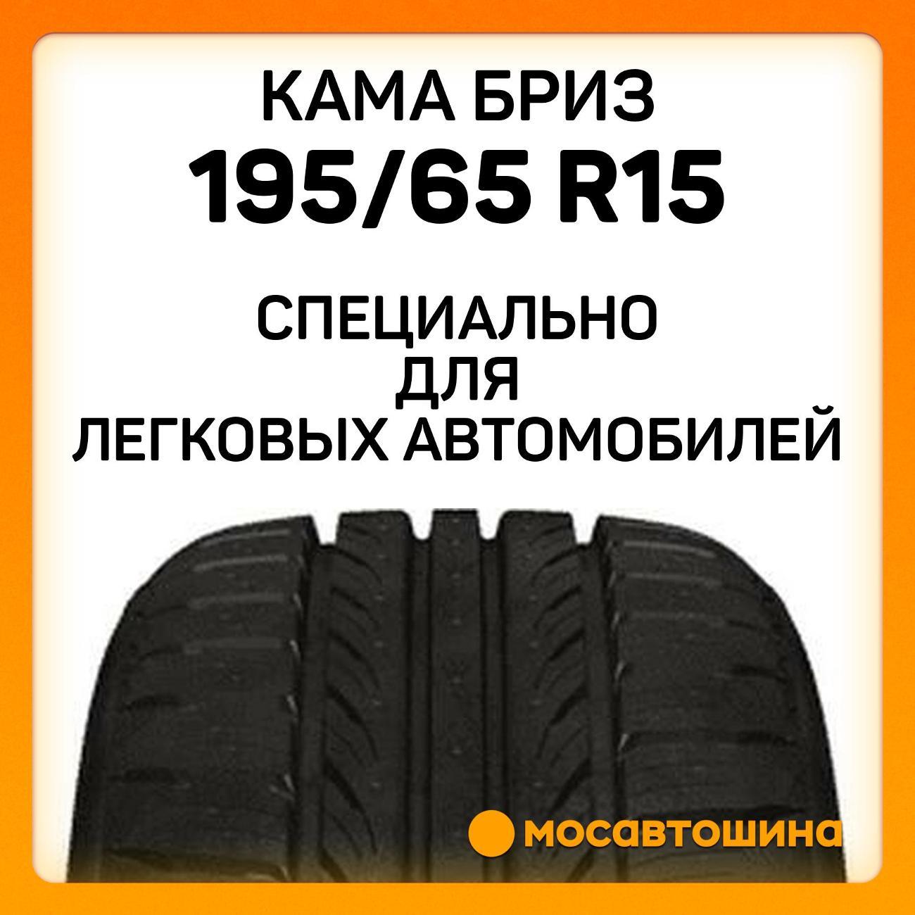 Шина автомобильная Кама Бриз (НК-132) 195/65 R15 91H