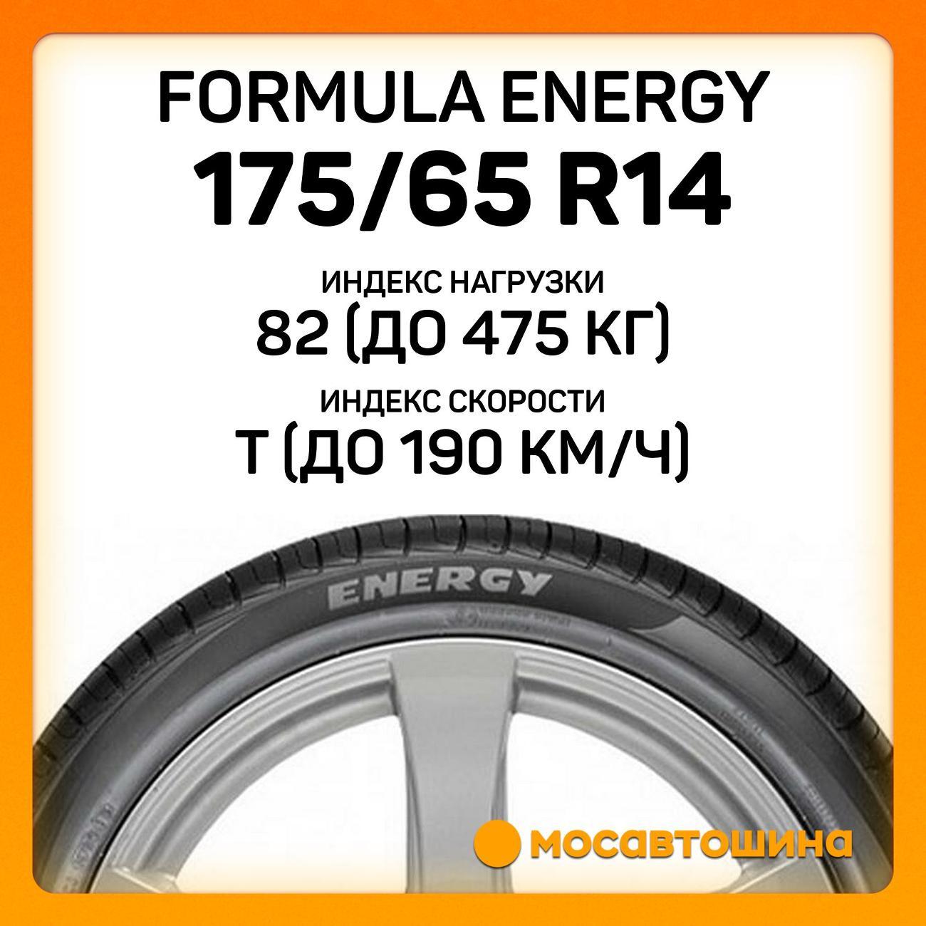 Шина автомобильная Formula Energy 175/65 R14 82T