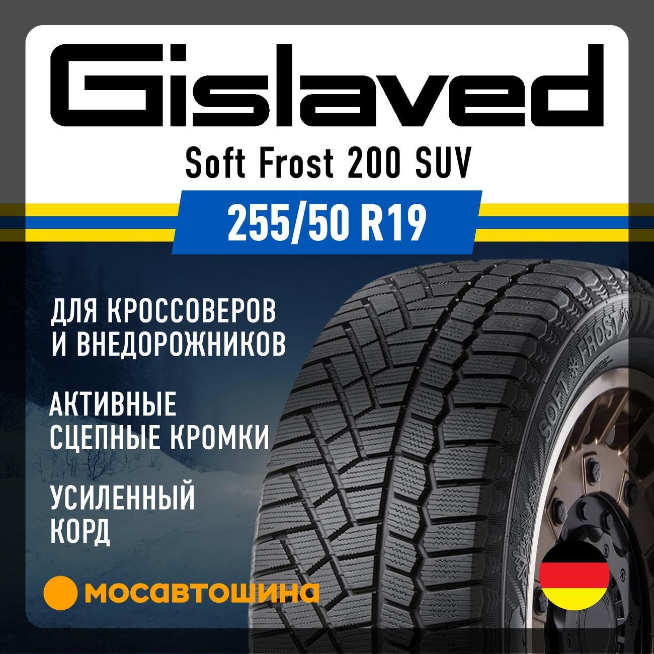 Шина автомобильная Gislaved Soft Frost 200 SUV 255/50 R19 107T XL