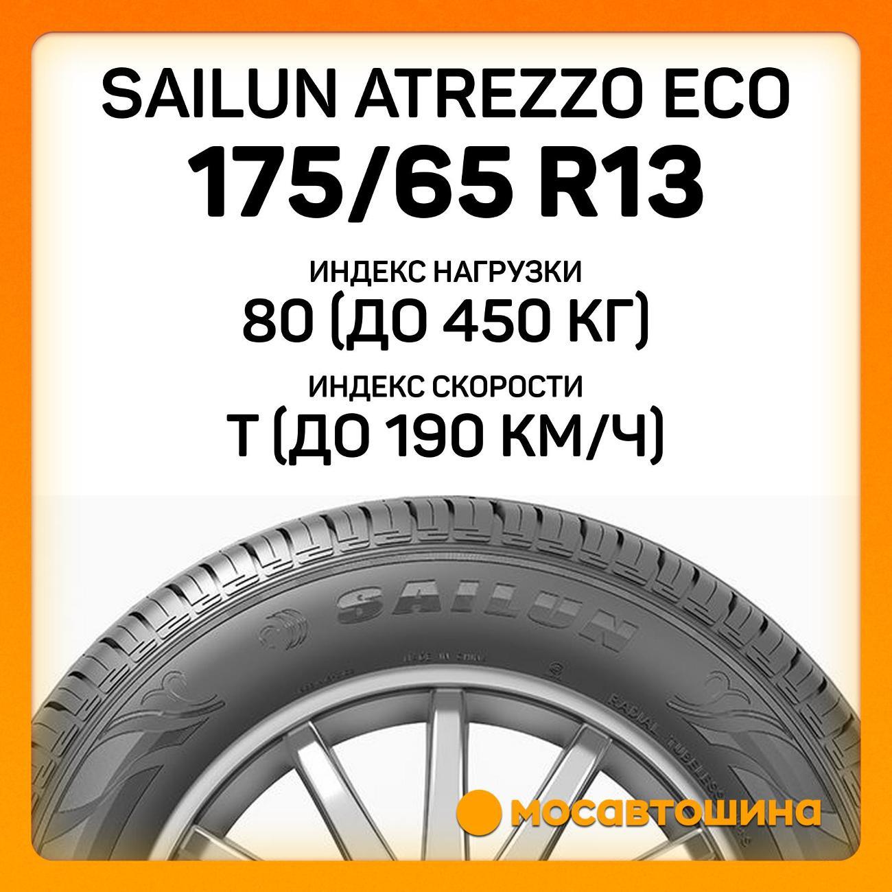 Шина автомобильная Sailun Atrezzo Eco 175/65 R13 80T