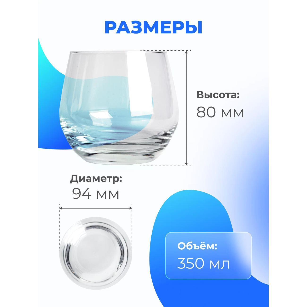 Набор бокалов Chef & Sommelier Lima 350 мл, 6 шт.