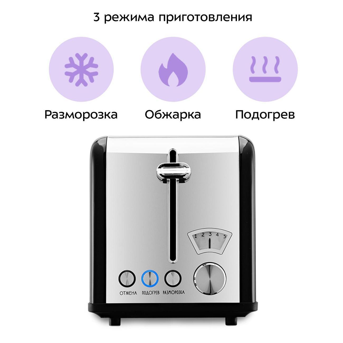 Тостер Kitfort КТ-6832