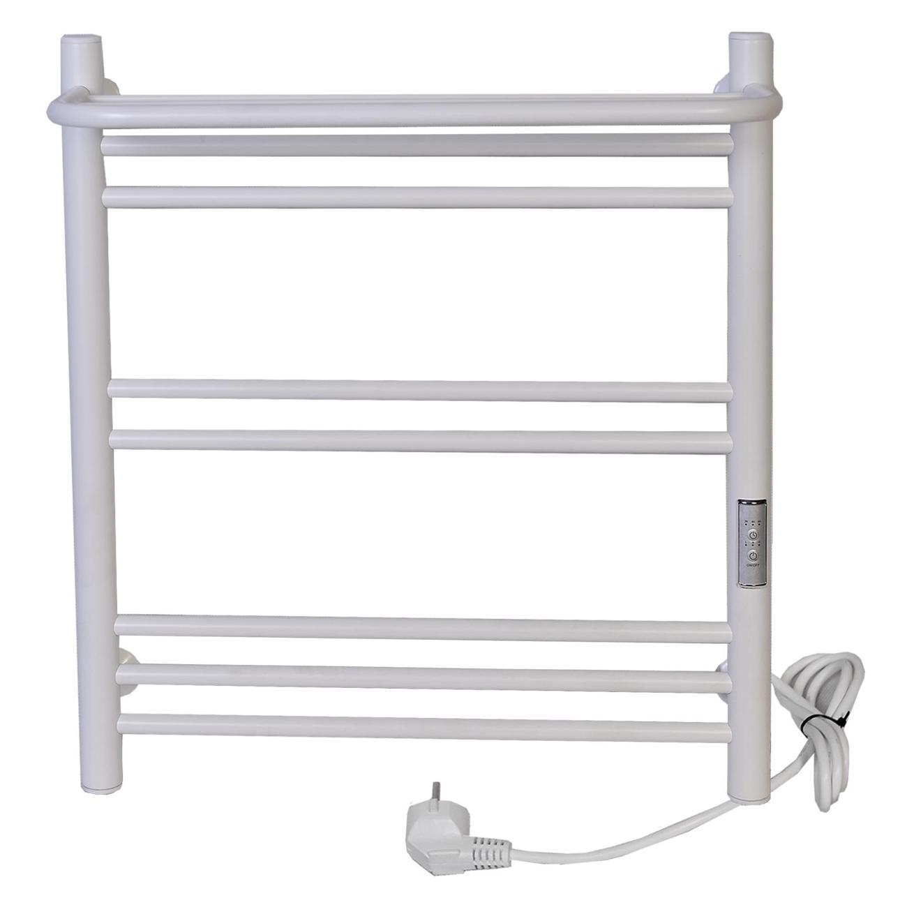 Полотенцесушитель электрический Тера Богема с полкой эл. 500х600 (диммер, белый)