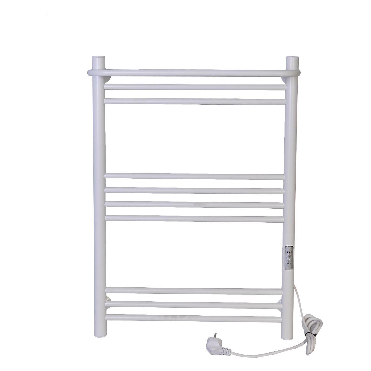 Полотенцесушитель электрический Тера Богема с полкой эл. 500х800 (диммер, белый)