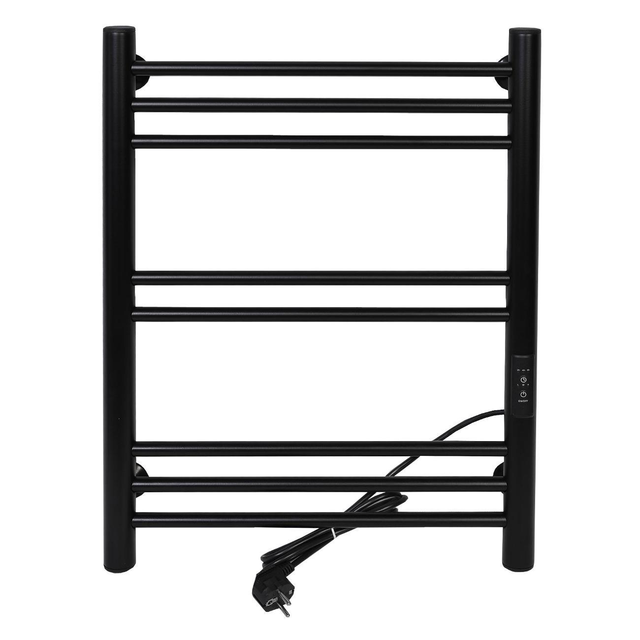 Полотенцесушитель электрический Тера Богема эл. 400х600 (диммер, черный)