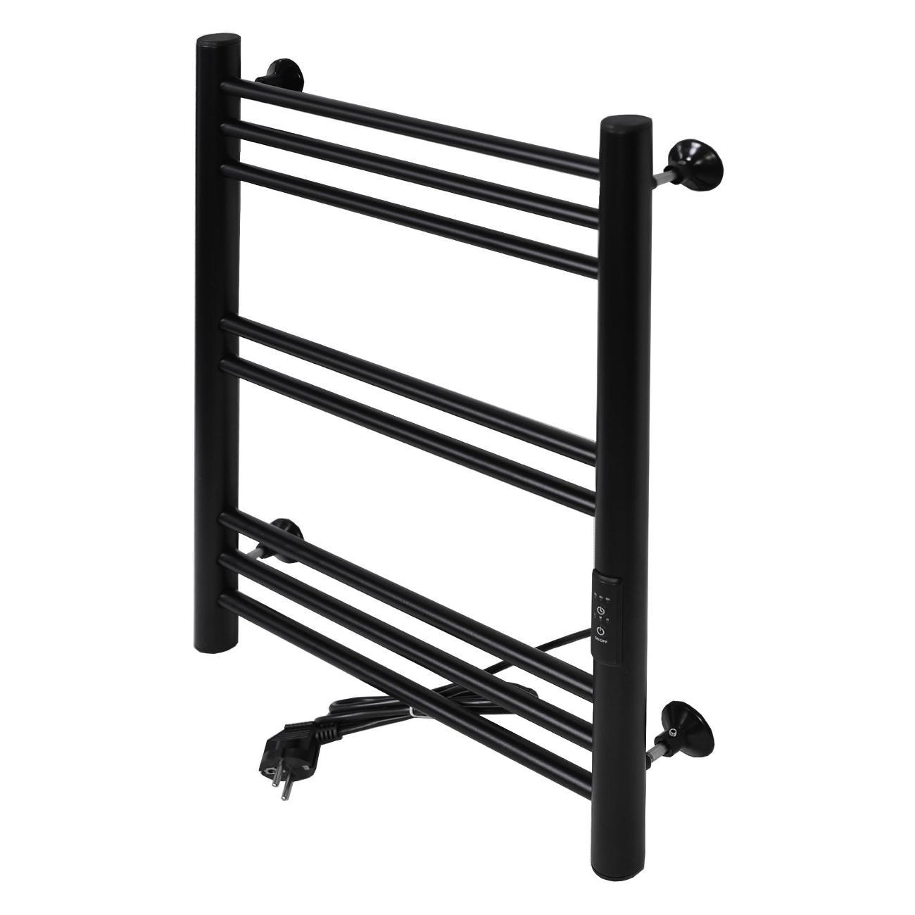 Полотенцесушитель электрический Тера Богема эл. 400х600 (диммер, черный)