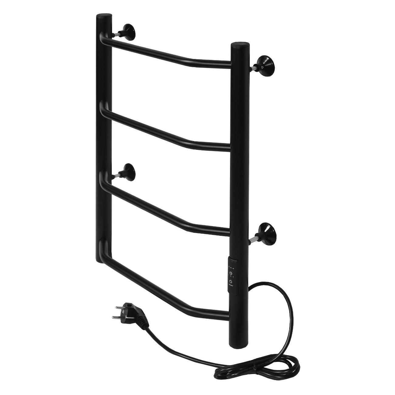 Полотенцесушитель электрический Тера Виктория эл. 400х600 (диммер, черный)