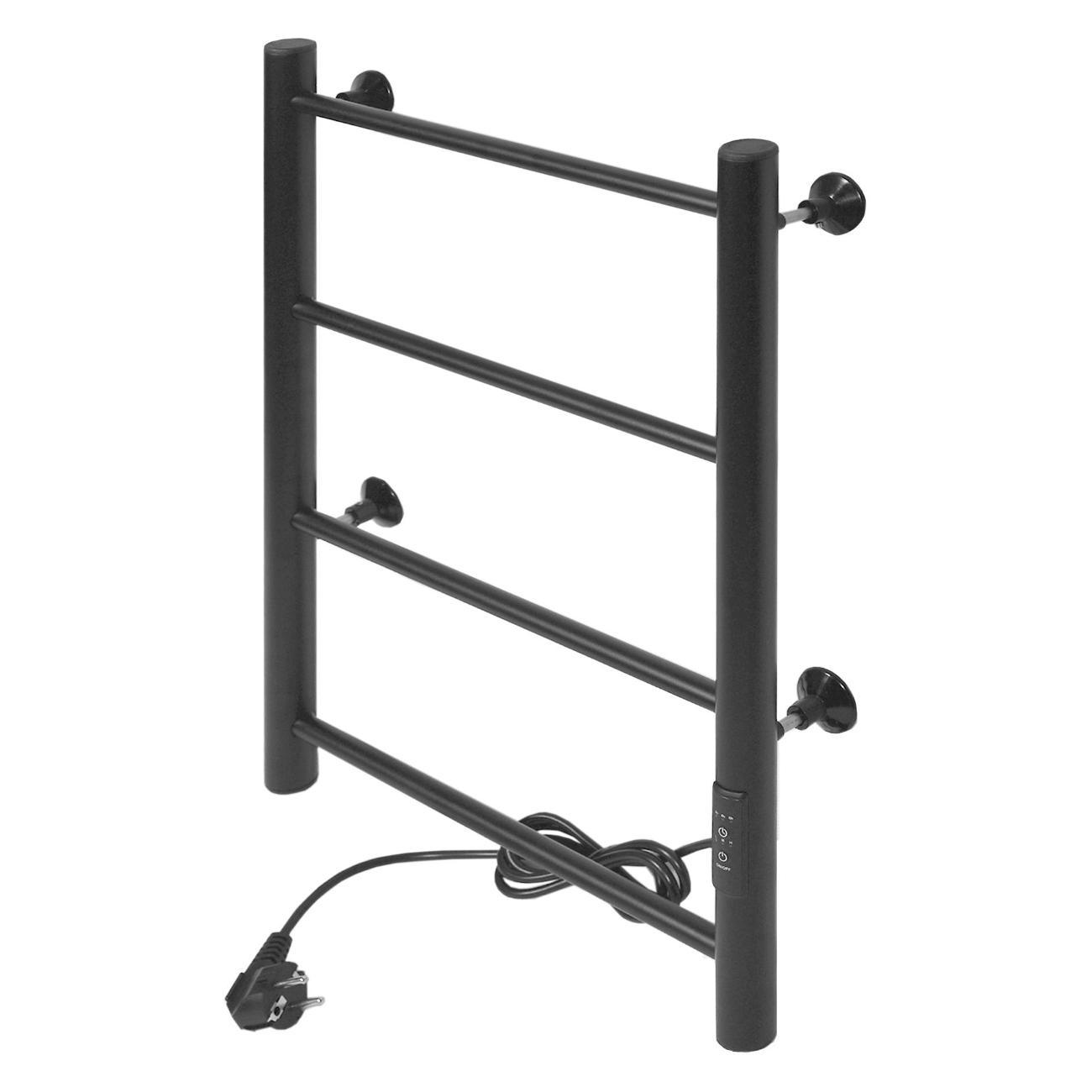 Полотенцесушитель электрический Тера Классика эл. 400х600 (диммер, черный)