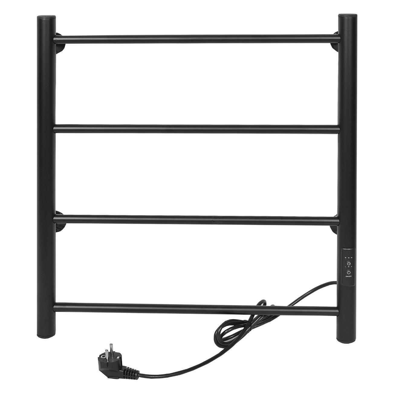 Полотенцесушитель электрический Тера Классика эл. 500х600 (диммер, черный)