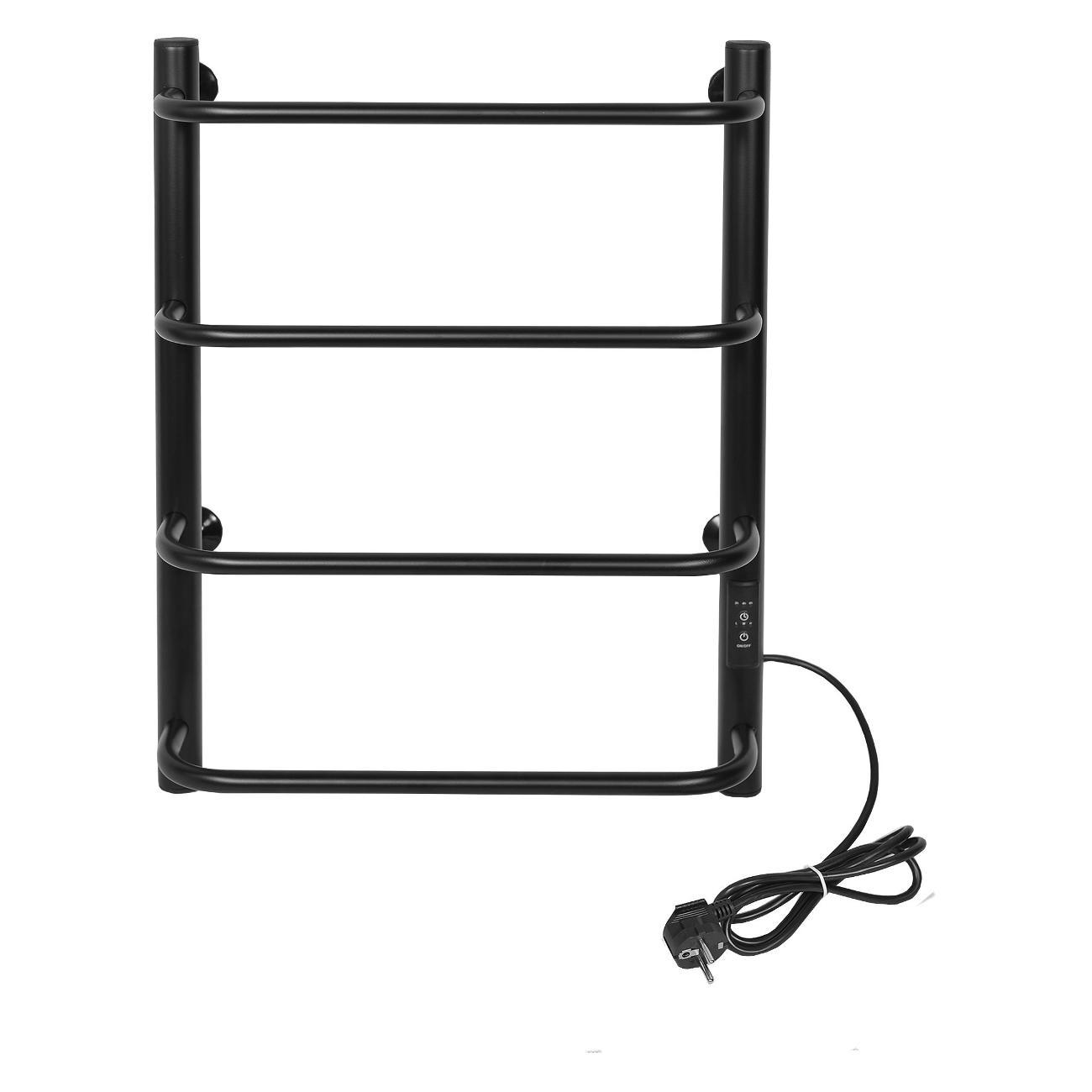 Полотенцесушитель электрический Тера Мост эл. 400х600 (диммер, черный)