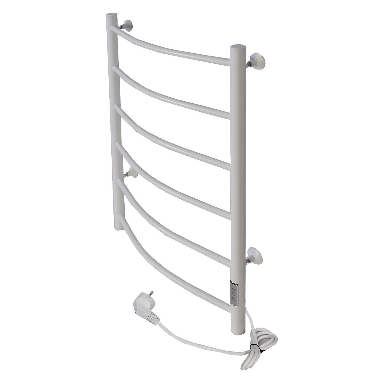 Полотенцесушитель электрический Тера Ребро эл. 500х800 (диммер, белый)