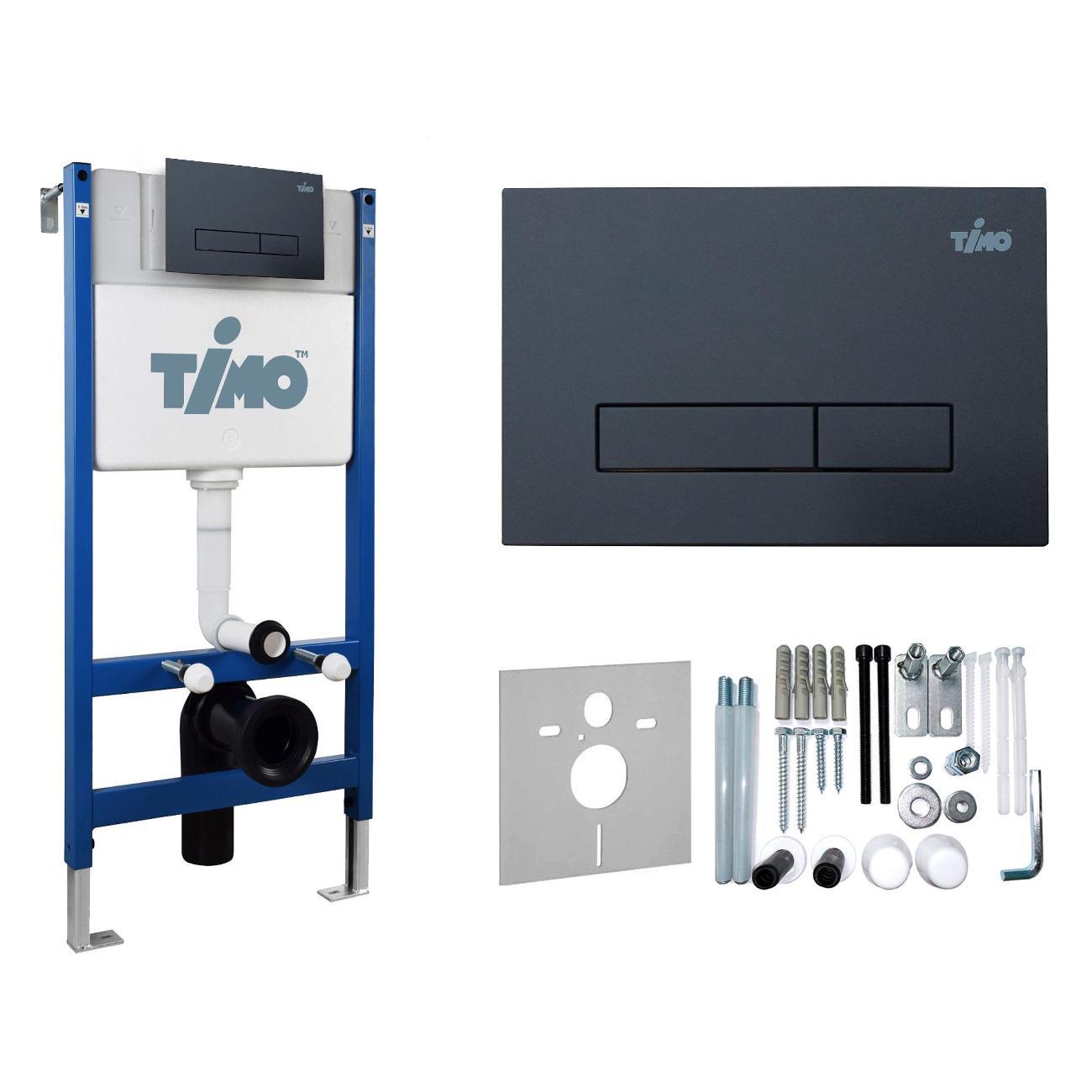 Система инсталляций и смыва Timo TWC-01+FP-003MB