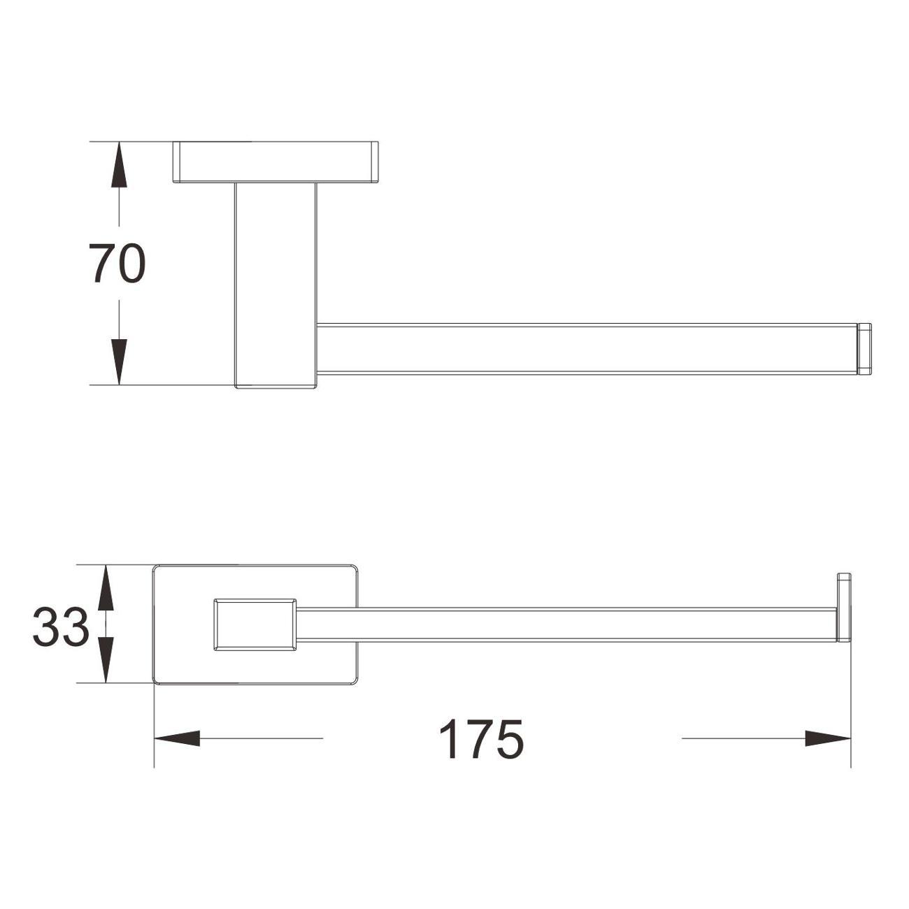 Держатель для туалетной бумаги Shevanik SG5615C