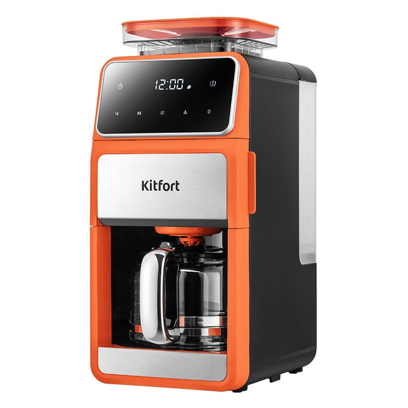 Кофемашина капельного типа Kitfort КТ-7622