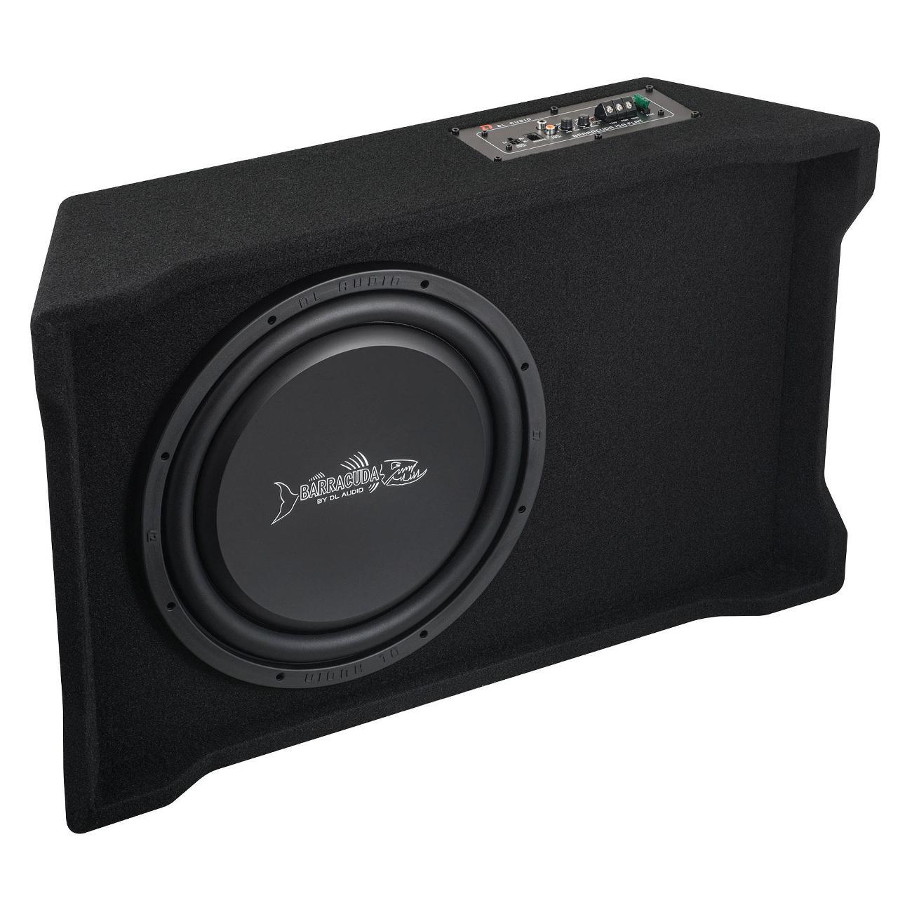 Автомобильный сабвуфер активный DL Audio Barracuda 15A Flat