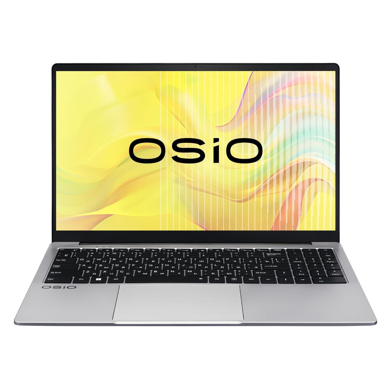 Ноутбук OSiO FocusLine F150i-015/15.6"/Core i3-1215U/8/512/No OS/Серый