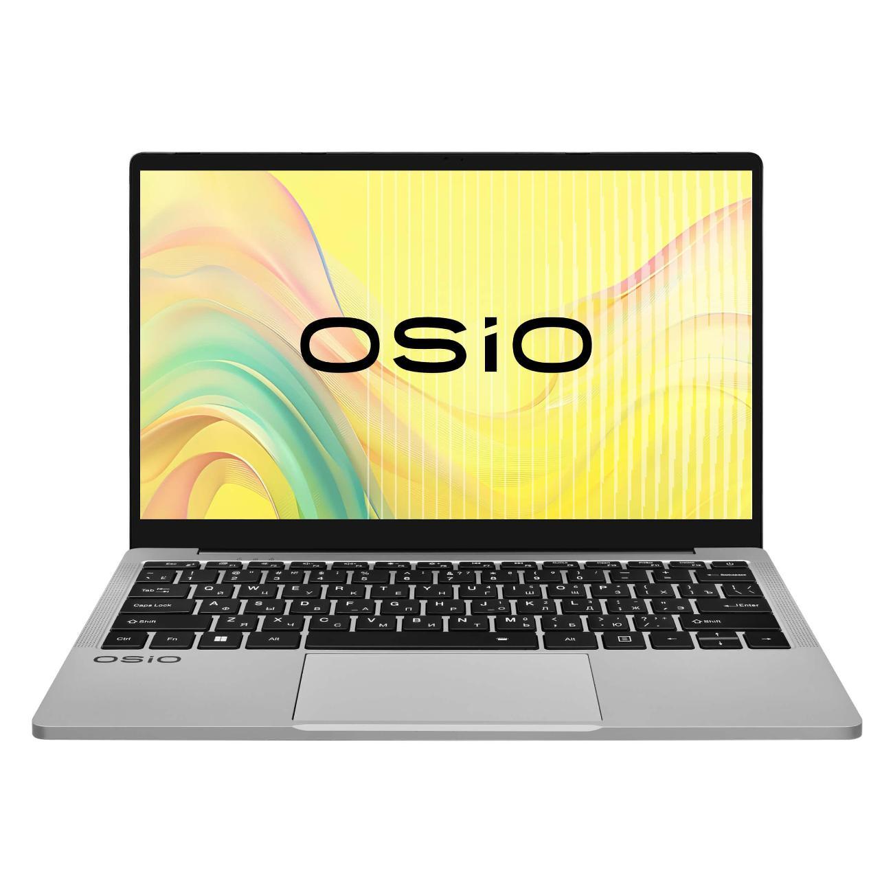 Ноутбук OSiO FocusLine F140a-009/14"/AMD Ryzen 5 500U/8/512/No OS/Серый