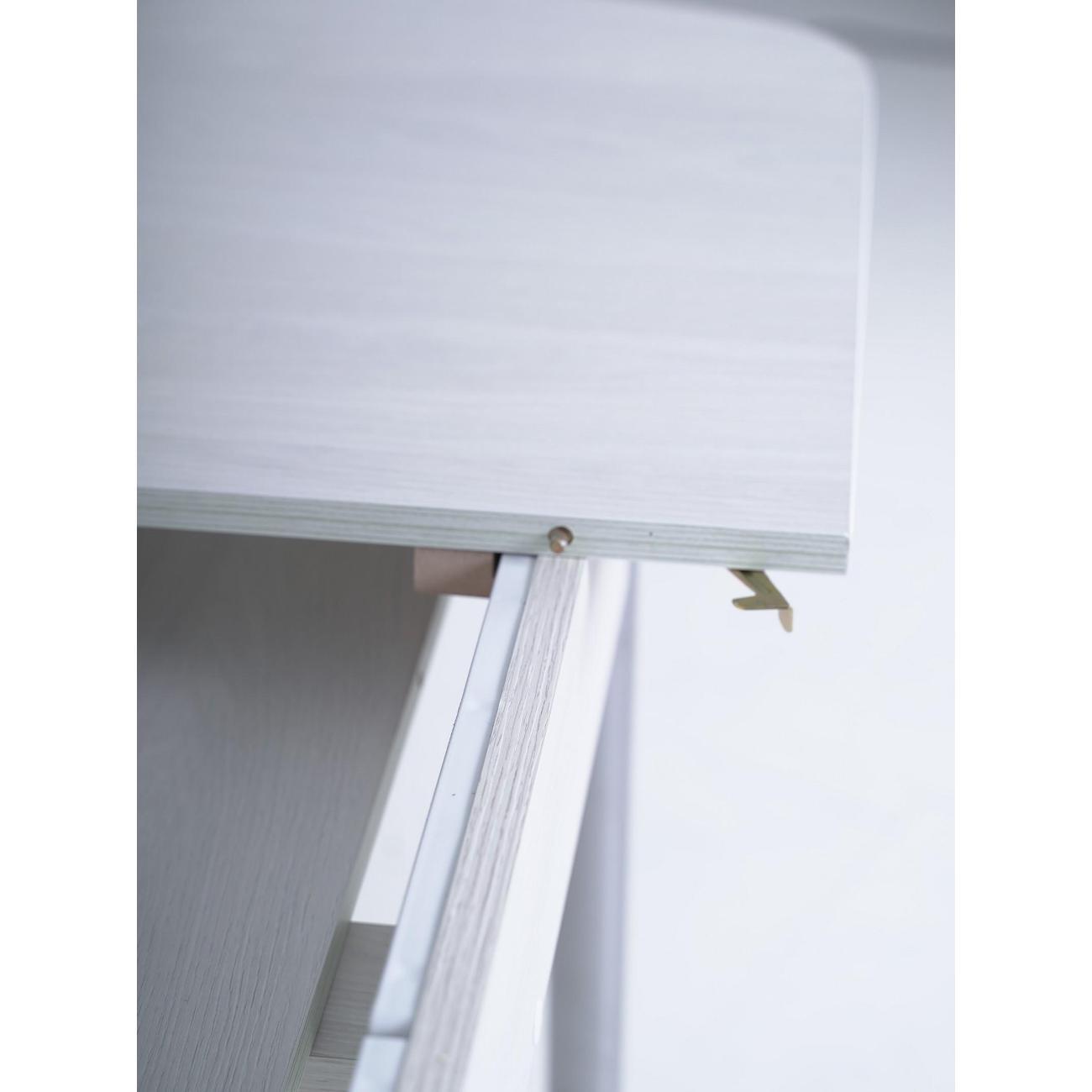 Стол обеденный Frenesie раздвижной Джаз, ясень анкор светлый, 110/150х70х77 см.