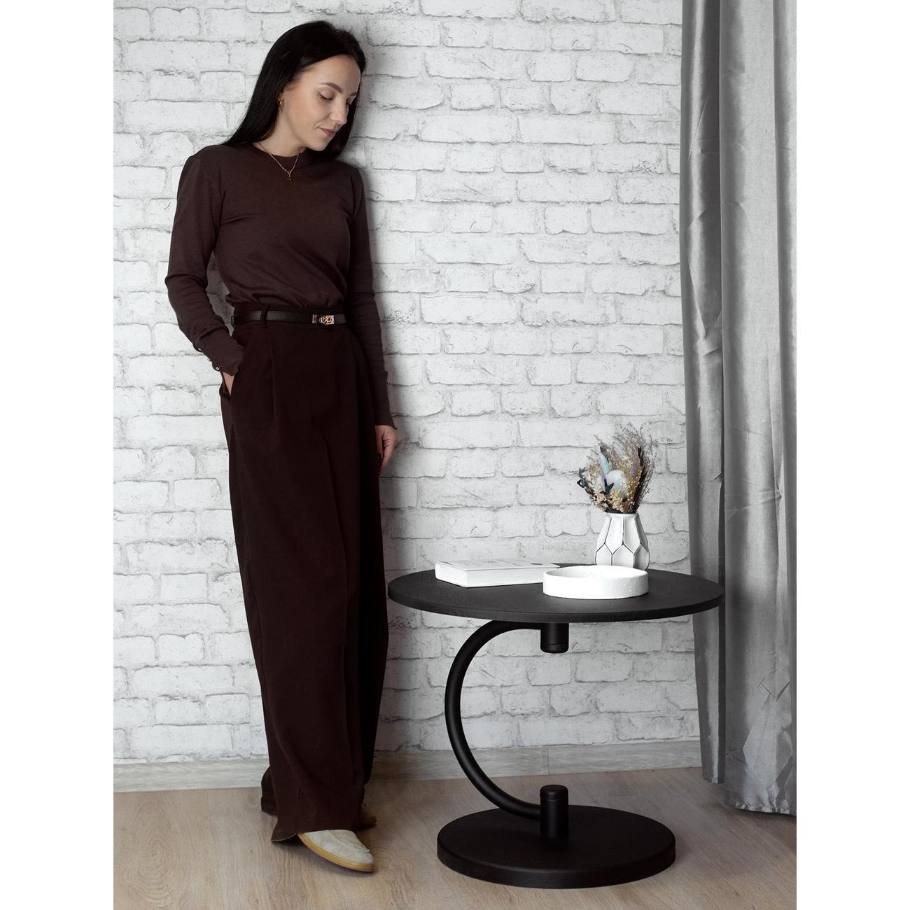 Стол журнальный Мебелик Дуэт 13 черный