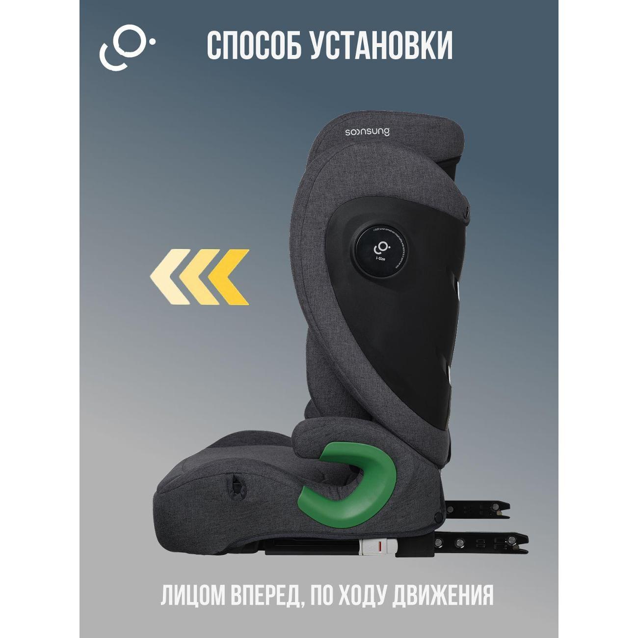 Автокресло Ducle NOVA черный