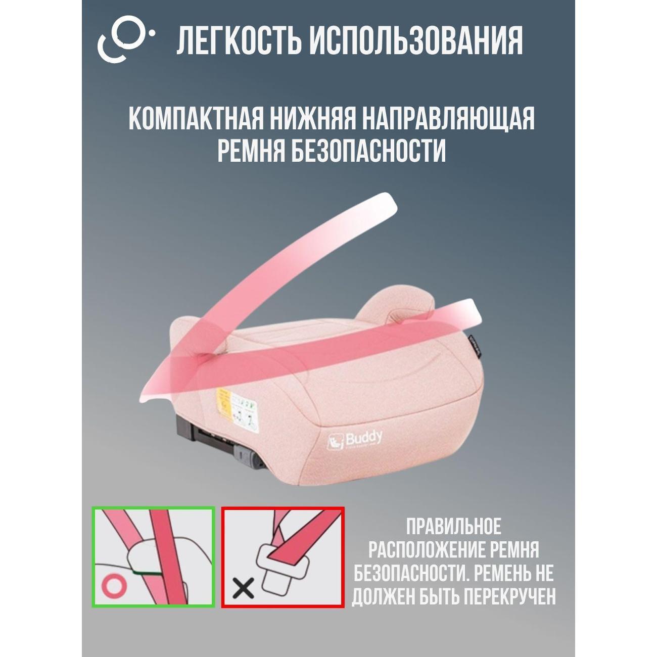 Автокресло-бустер SoonSung Buddy зеленый
